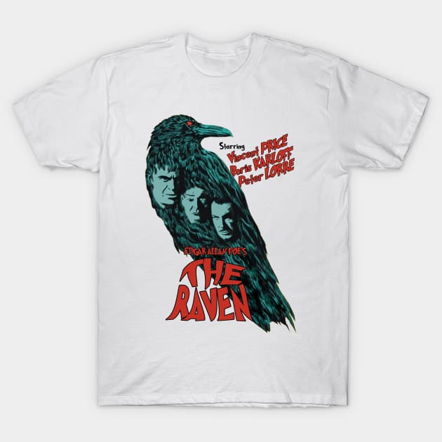 The Raven - Horror Movie T-Shirt by The Blue Box